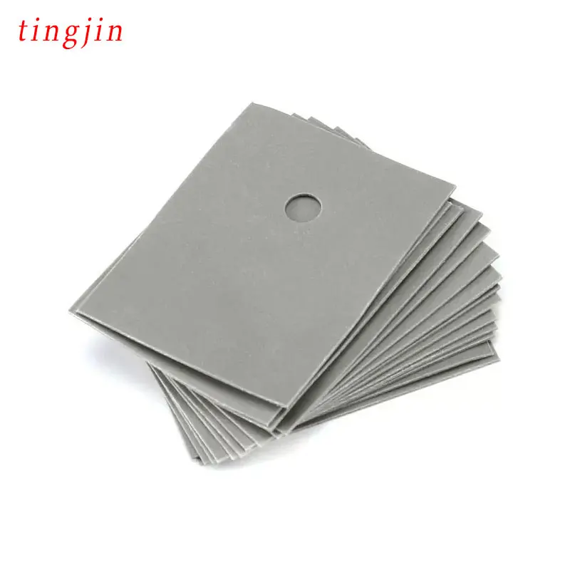 Silicone Pad Insulating Film 100pcs Large TO-220 TO-3P TO-247 silicone sheet insulation pads silicone insulation film