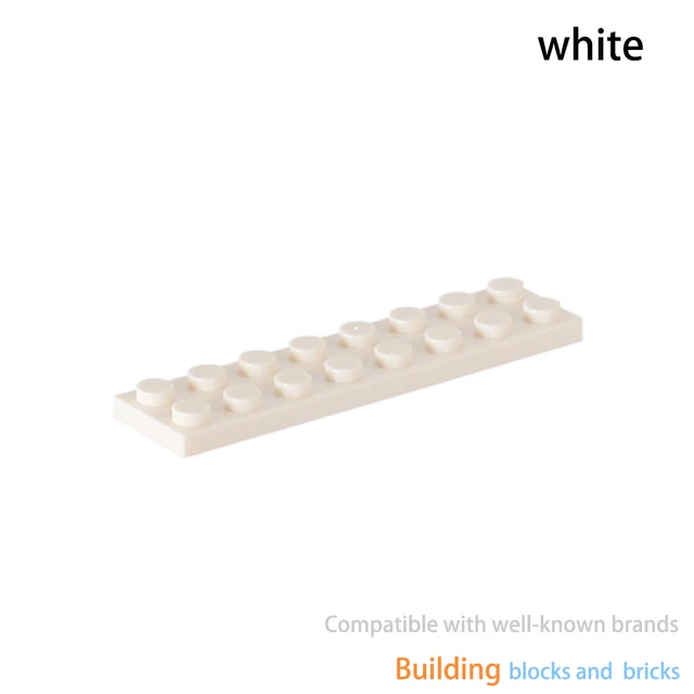 20/50pcs MOC DIY board 2x8 compatible with famous brand 3034 building blocks, classic building blocks, creative toys, gifts 2