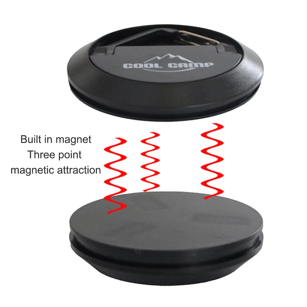 Tent Magnetic Hook Magnet Clip Hanger Convenient Lightweight Magnetic Heavy Duty Hook Long Lasting for Outdoor Camping Canopy