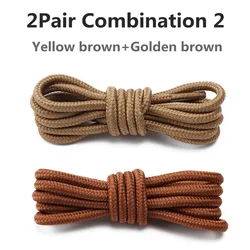 Durable Polyester Classic Round Shoelaces for Sneakers and Boots - Various Lengths, 1 Pair with Free Shipping (2Pair Combination 2)