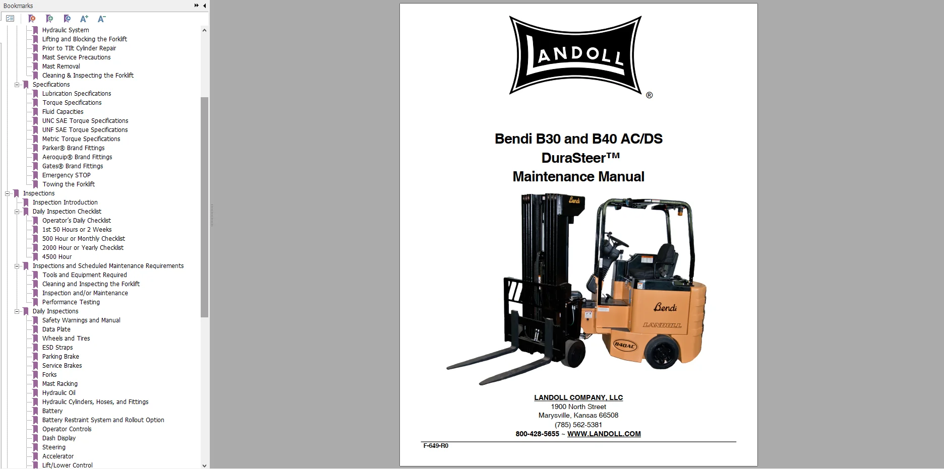 

Автопогрузчики Landoll Bendi Drexel, 12,8 ГБ, инструкция по эксплуатации деталей оператора и схема PDF