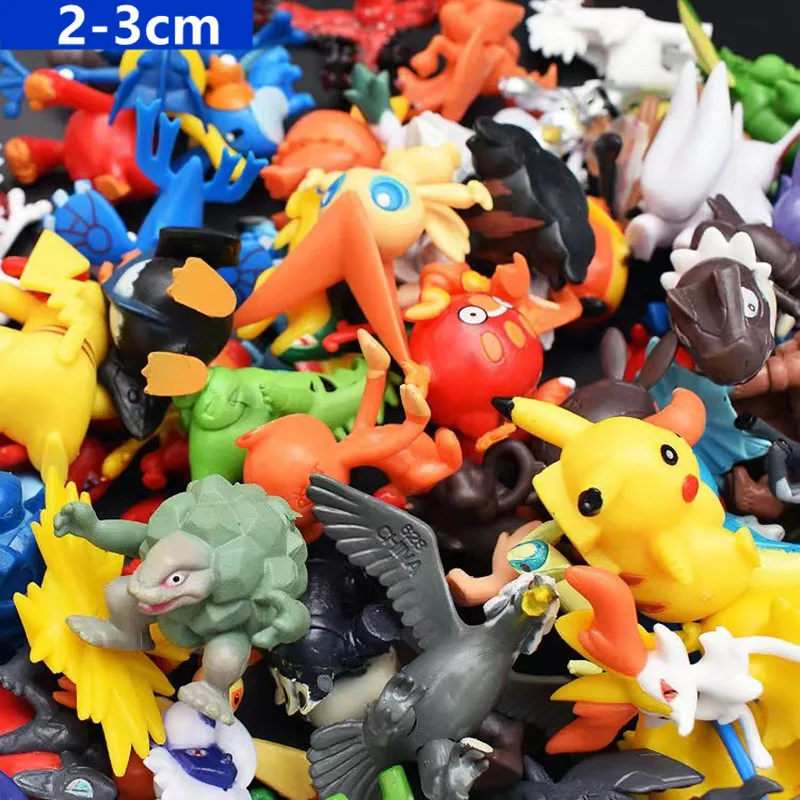 Pokemon Kindergarten Backpack Storage Bag With 144pcs Action Figures P