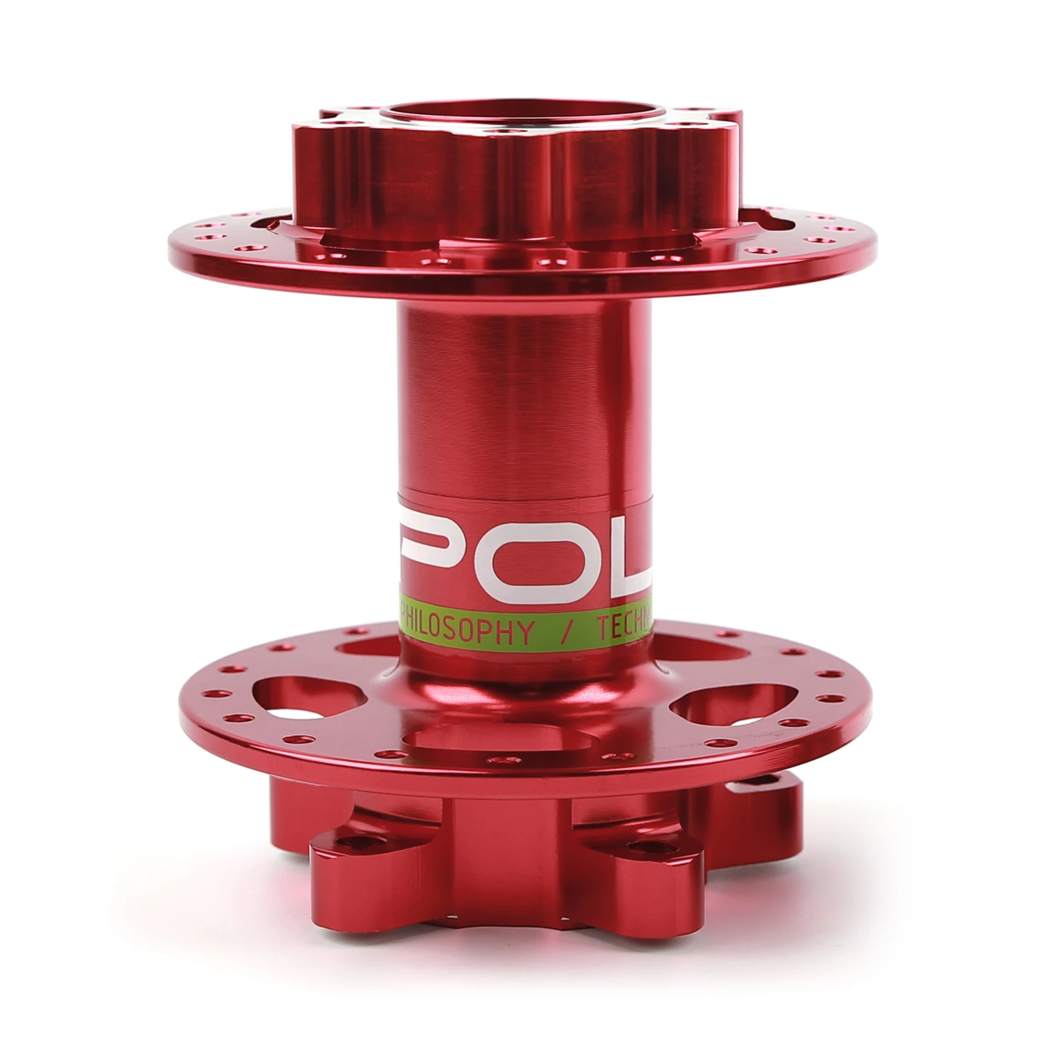 Red rear 36H hub