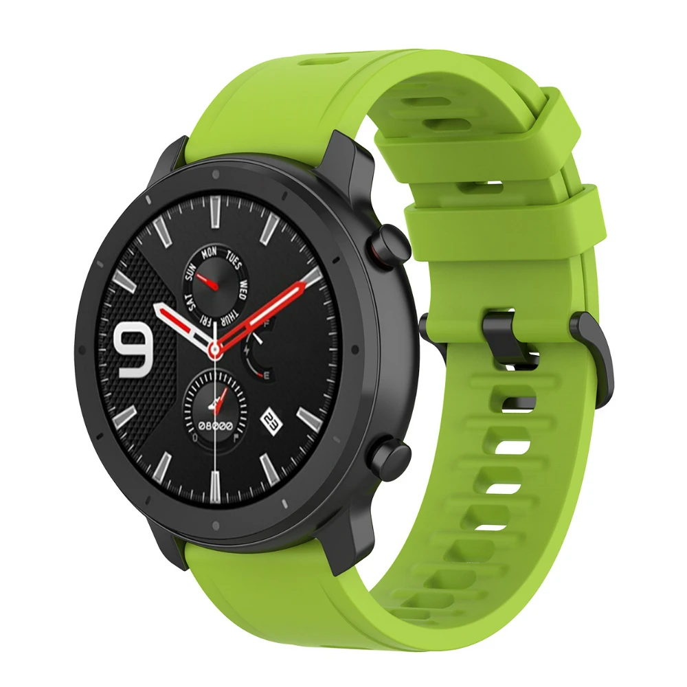 Silicone Sport Watchband – 20/22mm Replacement Strap