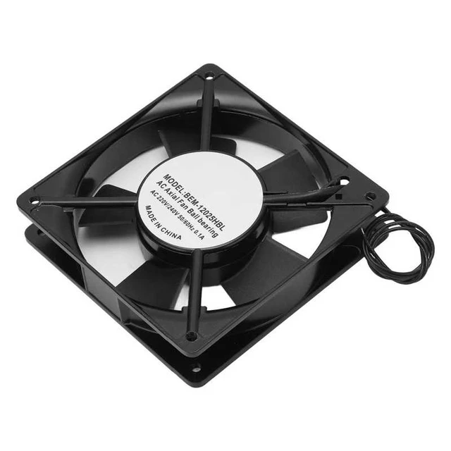 Ventilateur de refroidissement silencieux à cadre en aluminium de