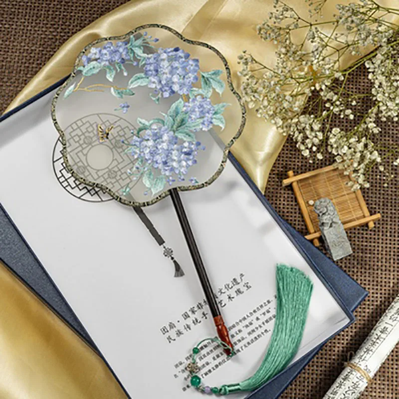 Suzhou Embroidered Flower Pattern Handmade Hanfu, Single Sided Hanfu, Embroidered Animal, Show Gift