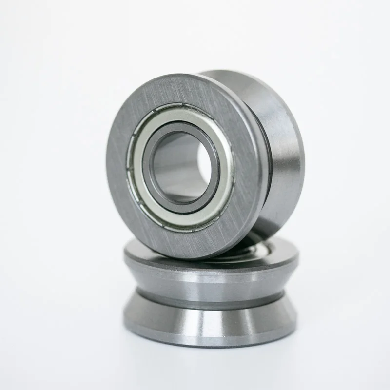 V Groove Track Roller Bearing 8x30x14mm Metal Seals Or Rubber seals LV20/8ZZ LV20/8 2RS