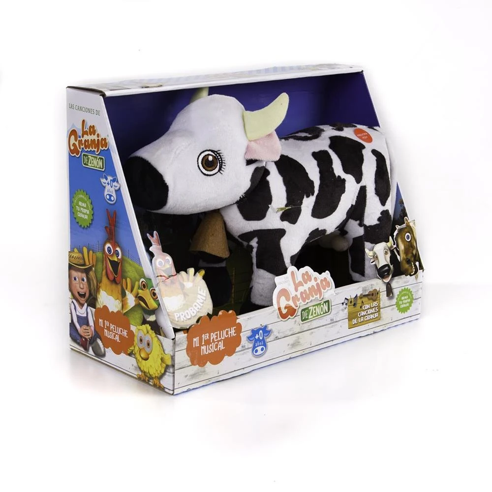 Plush Cow Lola Musical From Zenon Farm (bandai 80003) - Electronic Plush  Toys - AliExpress