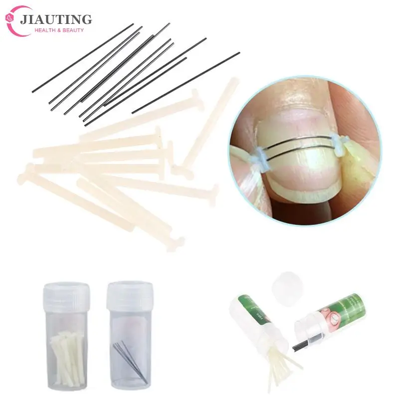 

10/50pcs Ingrown Toenail Corrector Tools Ingrown Toe Nail Treatment Elastic Patch Sticker Straightening Clip Brace Pedicure Tool