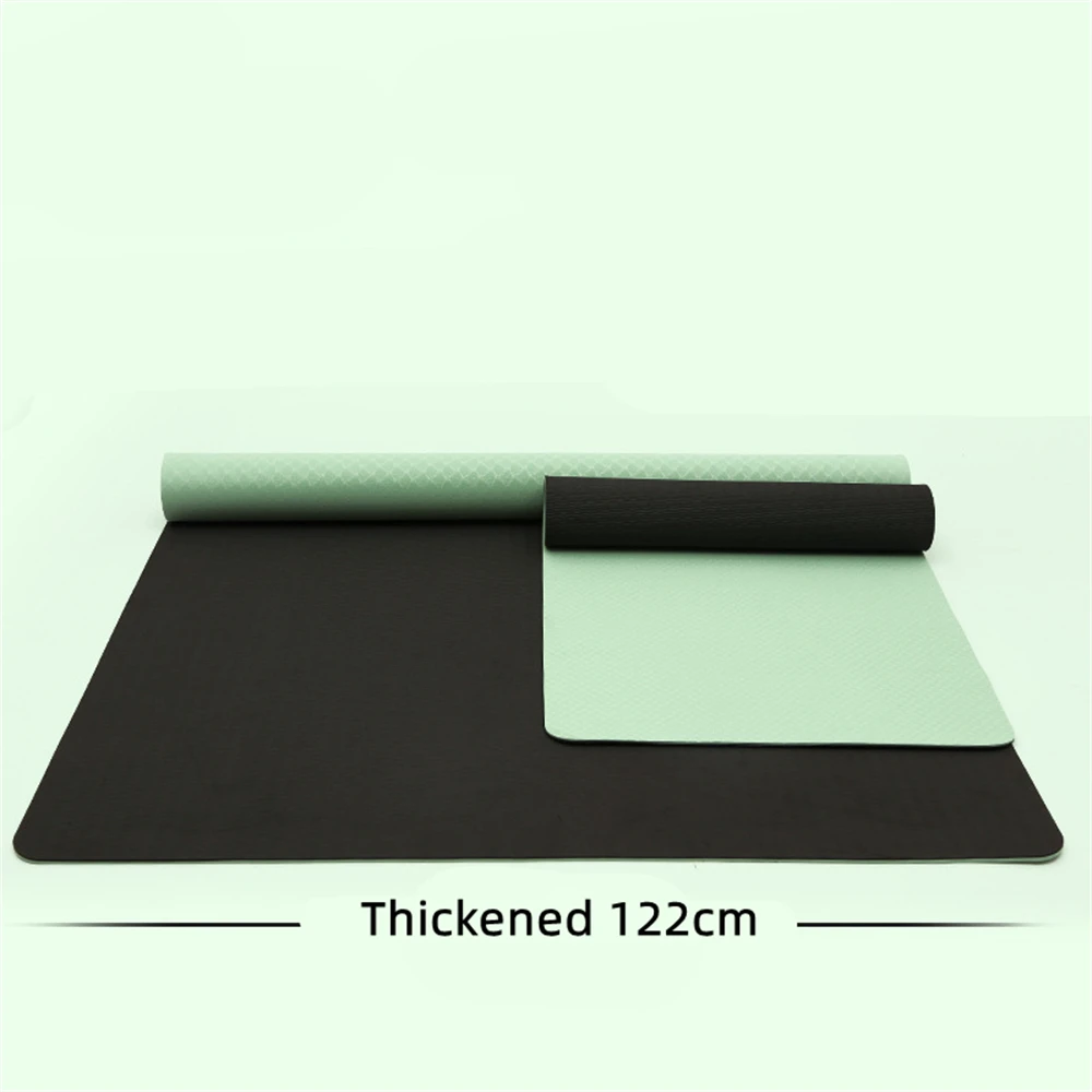CAKEBY Yoga Mat Double Oversized Ultra Thick Ultra Wide Non Slip