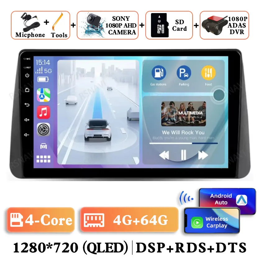 4G-64G CAM DVR