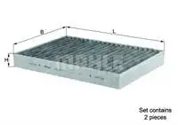 

Pollen filter TK for la292/S. (Carbonlu) C215 9906 W221 W222 13 17 C217 C217