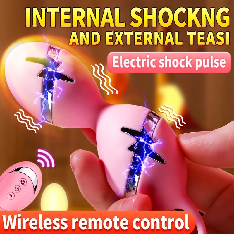 Wireless Remote Electric Shock Vibrating Egg Multi-Frequency Adjustable Sex Toys For Women Vaginal Tight Exercise Panty Vibrator