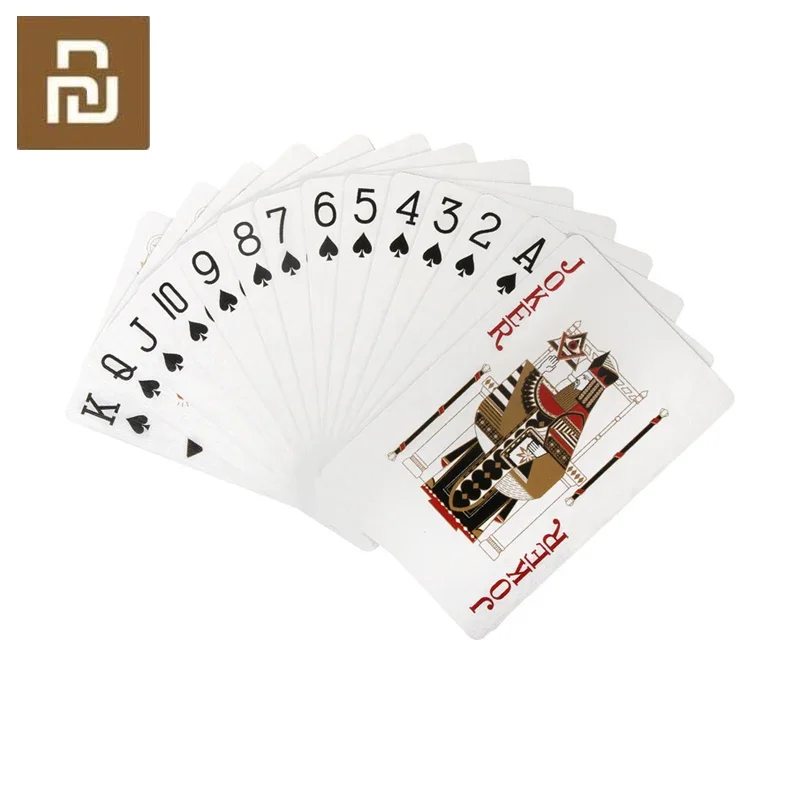 Xiaom Jogando Cartas Poker Game Grupo Plástico Cartão Mágico Cartas Impermeáveis Magic Board Jogos Inteligentes 57*87 mm Novo - Image 3