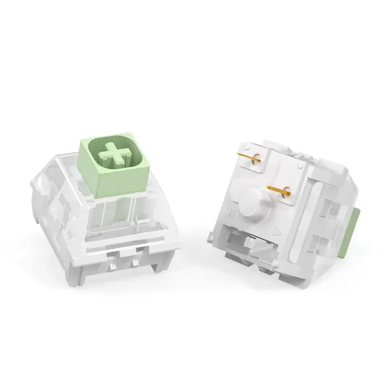 Kailh Box Jade Navy Clicky Mechanical Keyboard Switches - Waterproof, Dustproof, 3-Pin Customizable Gaming Switches