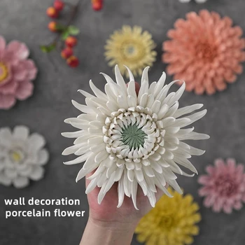 Ceramic Flower Wall Pendant 1
