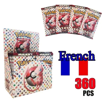 360Pcs French Pokemon Card Surging Sparks SCARLET VIOLET 151 Brilliant Stars Lost Origin Pokémon Booster Battle Transaction Card