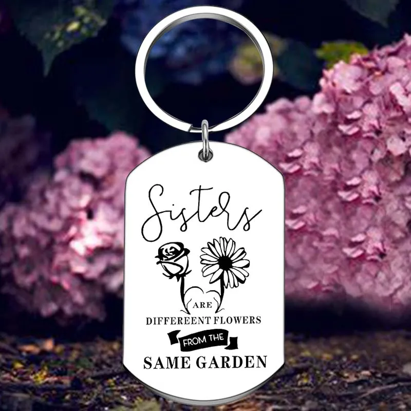 

Sister Birthday Gifts Keychain Soul Sister Friendship Gifts Key Chain Pendant Jewelry Best Friend Christmas gift