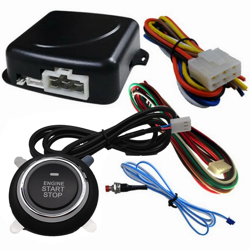 Original Remote Key 3 Press + Push Start Button To Starter Engine