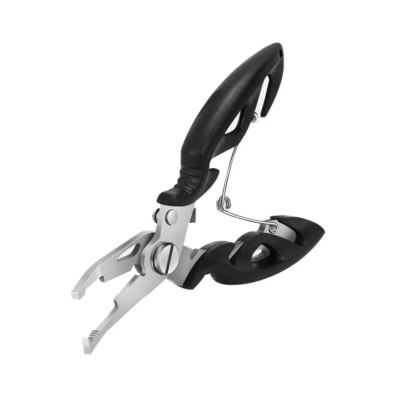 Fishing Tools Multifunction Plier Scissor Braid Line Lure Cutter Hook Remover Fishing Tackle Tool Cutting Fish Use Tongs Fish Scissors