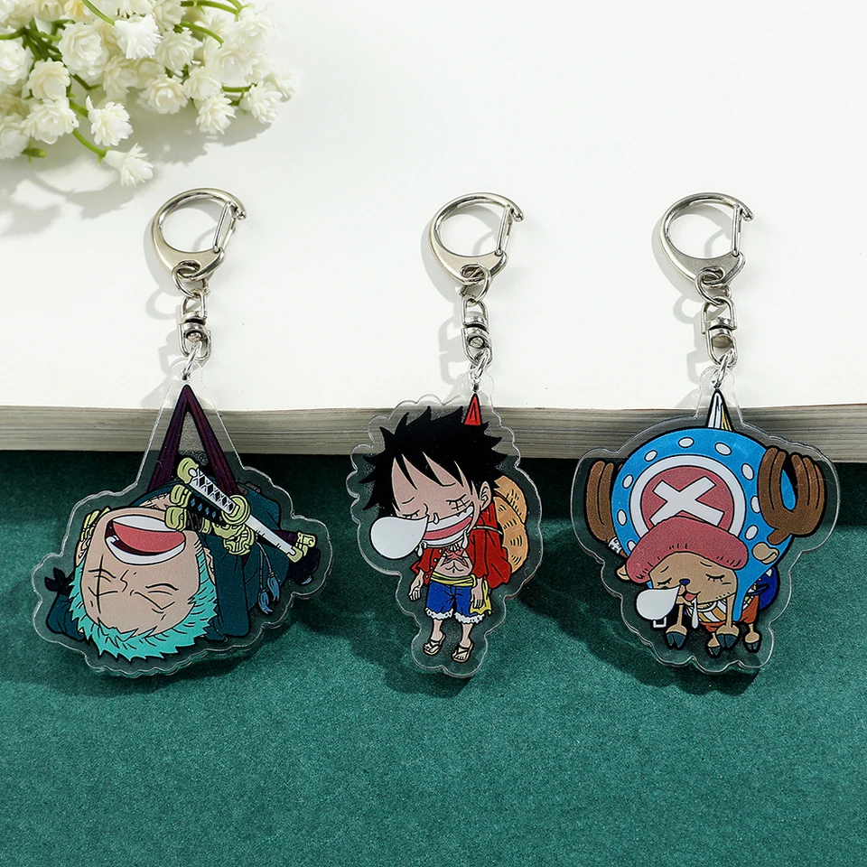 アニメワンピースキーホルダー漫画フィギュアモンキー D ルフィ