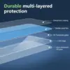 For Teclast T50HD 11 Inch 2024 Tempered Glass Screen Protector T50 Plus Max Tablet Anti Scratch Clear Protective Film 5