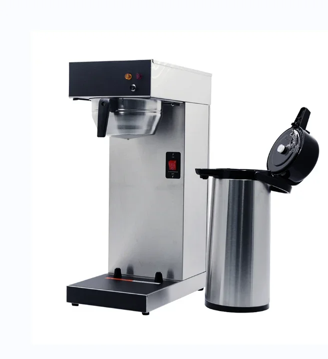 Large Capacity 2.2L Coffee Shop Appliances Coffee Brewer Multi Drink Commercial American Machine