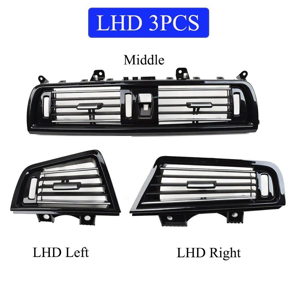 Piano Black Dash Air Conditioner Grille Outlet Cover AC Vent Panel  Replacement For BMW 5 Series F10 F11 F18 520 523 525 528 535 - AliExpress