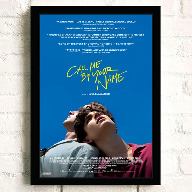 Classic Movie Call Me By Your Name Poster Wallpaper Wall Art Home Decor Living Room Decoration Wall Canvas Painting Picture Aliexpress