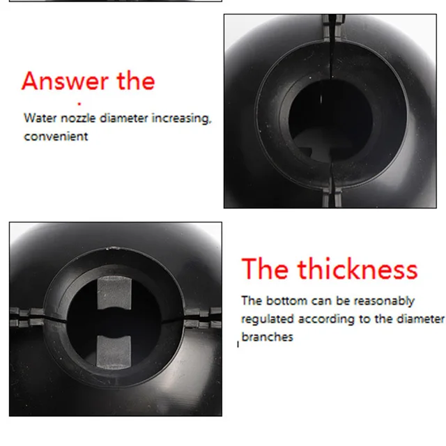 10/20 db (5/8/12 Cm) Oltás Gyökerező Növekvő Doboz Gyökérgyökérgömb Tenyésztési Tok Növény Gyökérgyűjtő Kerti Graft Szerszámokhoz - Image 5