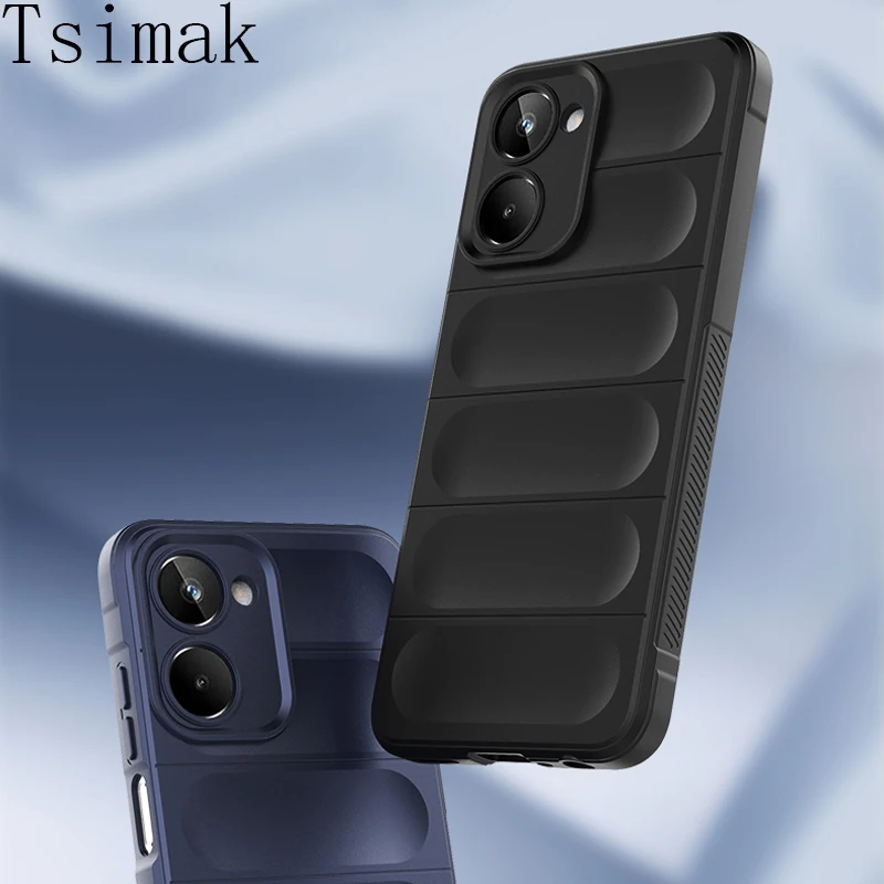 Enhanced Shockproof Liquid Silicone Back Phone Case - Durable Protective Cover
