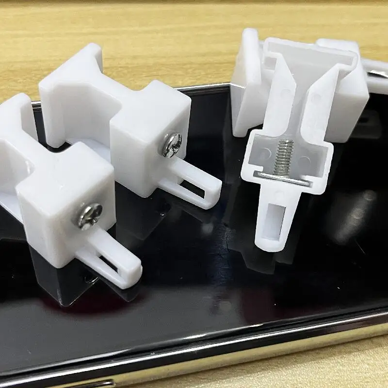 Description Picture 6 of item2/6/10pc Curtain Track Closure Head Rail Plug Head I-shaped Track Closure Curtain Rod Hardware Accessory Window Curtain Rod Head