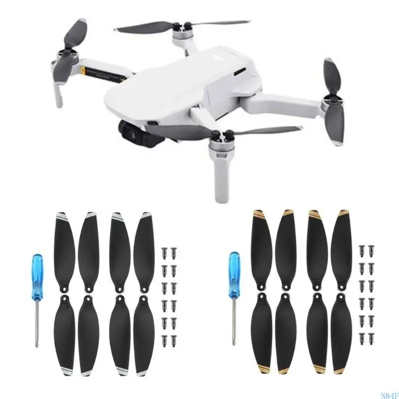 N84F Efficient Propeller Multifunction Propeller for Improved Stability in Drones & Model Airplanes for Drones