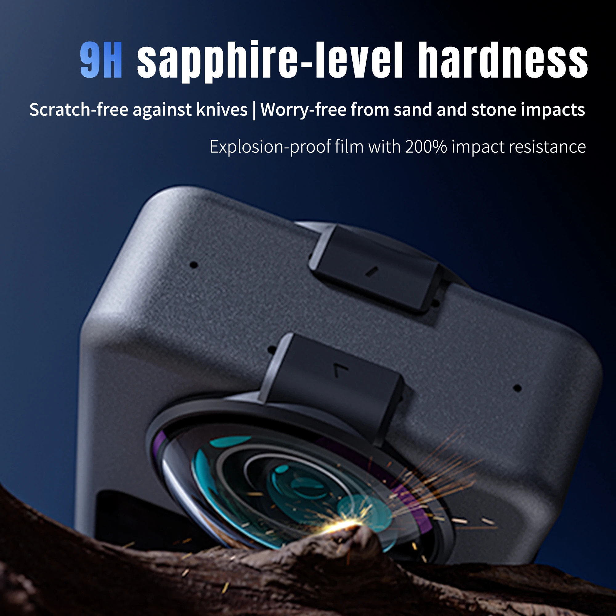 360 Camera Lens Guard - Durable PC/Tempered Glass Protector, Scratch & Impact Resistant Cover