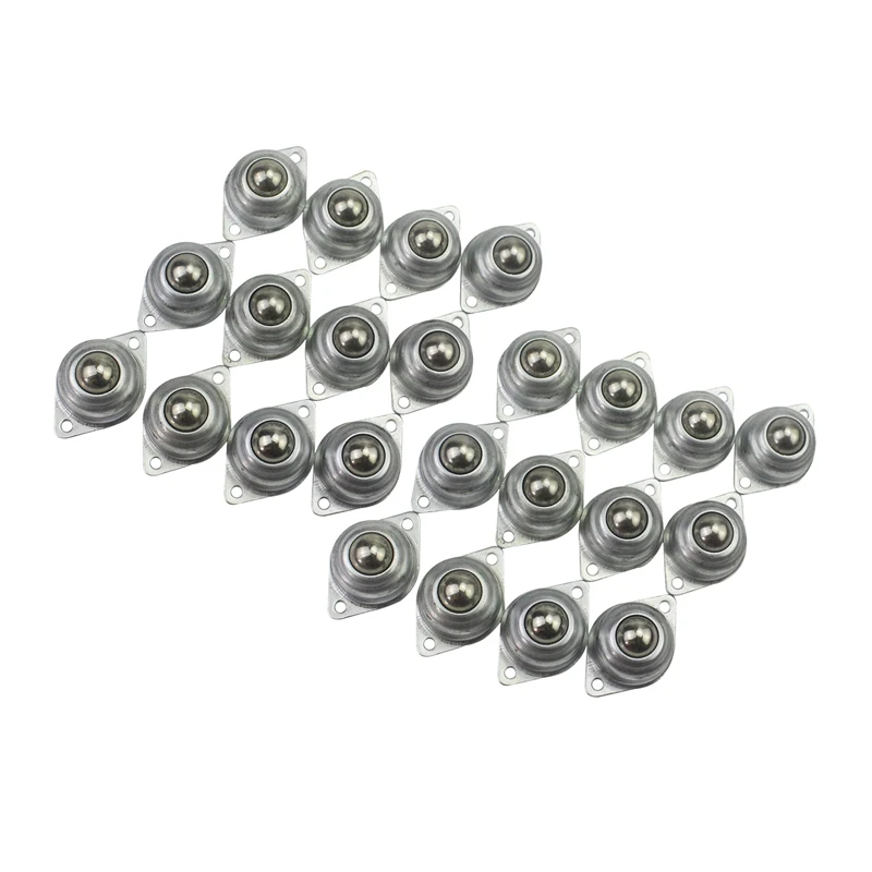 

HOT-24 Pieces CY-15A Ball Transfers Universal Rotation Ball Conveyor Wheel Caster Roller 5/8 Inch Ball Bearings