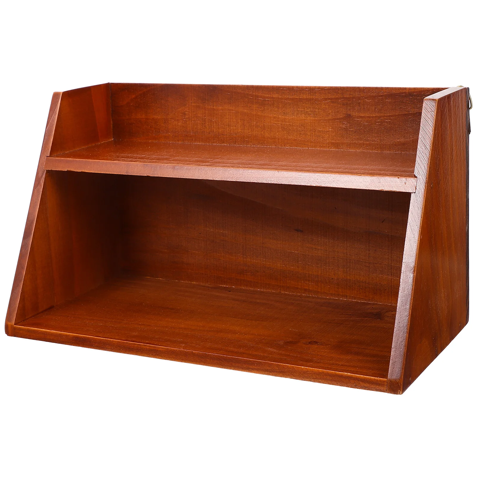 

Storage Shelves Rack Desktop Holder Multi-purpose Wooden Organizer Shelf Craft Sundries Office