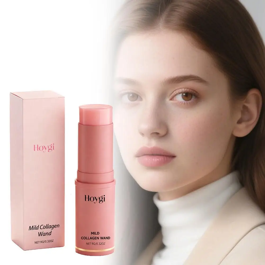 Collagen Skincare Stick Portable Pink Beauty Stick Hydrating Collagen Pink Stick Solid Moisturizi Face Cream Nourishin S36a877154bc64c5eaa24c765e73cf863L