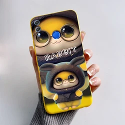 Adorable Cartoon Design Protective Case - Unique Fashion & Novelty Style for Honor 8x (Yellow-L07)