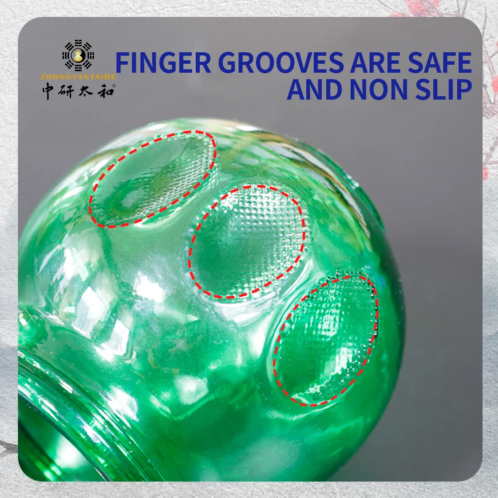 Glass Cupping Therapy Set Professional Vacuum Cupping Therapy Equipment Thick Glass Cupping Set Facial Cupping Random Colours5pc 3