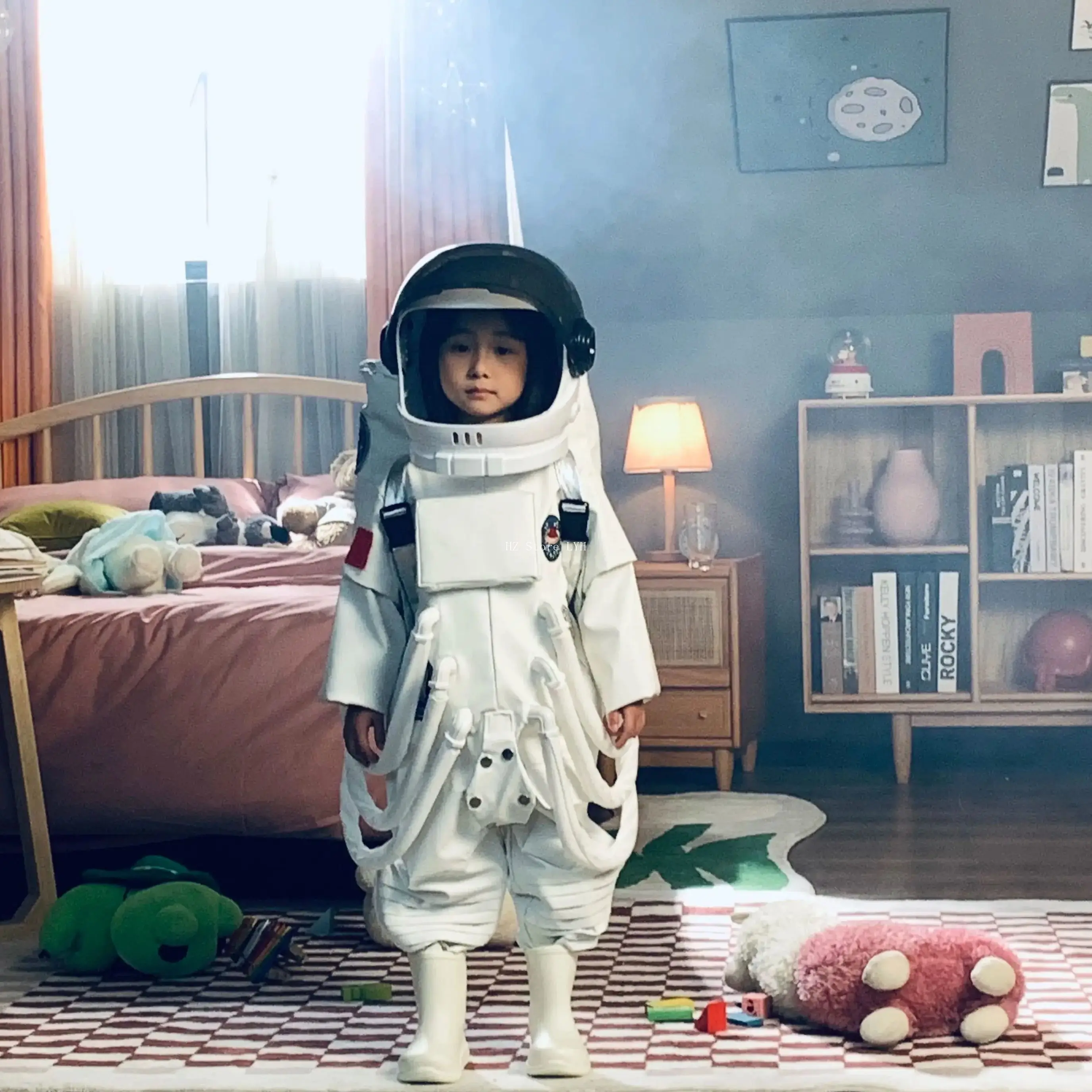 フリーザ風 宇宙戦士ヘルメット 1:1可着用 Na-sa 宇宙飛行士ヘルメット 可動バイザー付き 宇宙ヘルメット