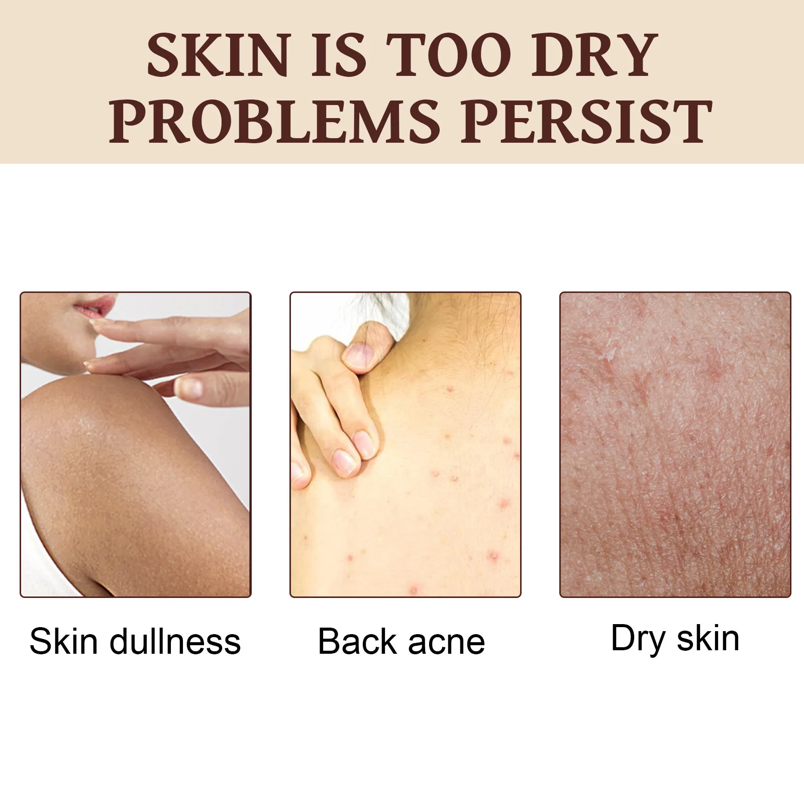 EELHOE crema corpo idratante vitamina E rimuovi pigmentazione pelle liscia schiarente tono della pelle fragranza nutriente profonda al caffè 3