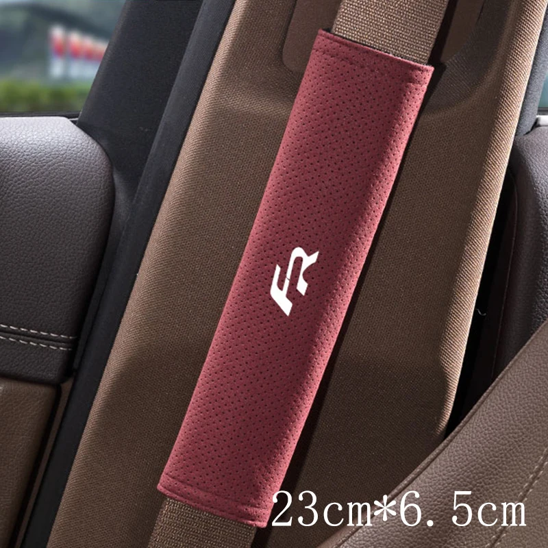 Car Seat Belt Cover Shoulder Pad 1pcs for Seat FR Alhambra Leon Ateca Arona Altea ltea