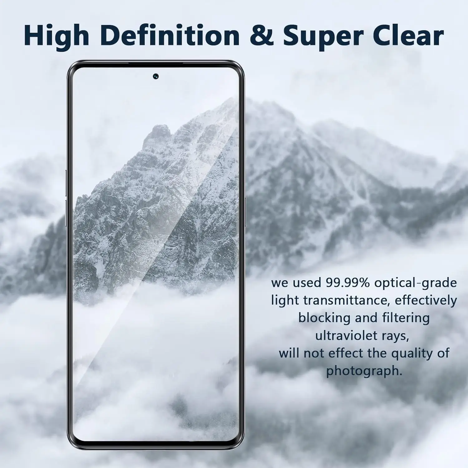 1/4Pcs 3D Tempered Glass For itel S23+ Screen Protector Glass Film