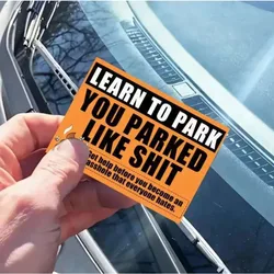 20 - Piece Humorous Parking Sticker Set - Unique Matte - Finish Car Labels (20pcs)