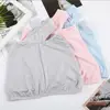 Summer Sunscreen Breathable Ice Silk Mask UV Protection Face Cover Face Veil With Neck Flap Adjustable Outdoor Face Shield 6