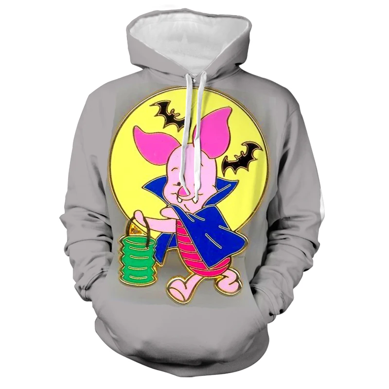 

2022 Ladies Streetwear Fall New Horror Halloween Disney Brand Mickey Minnie Harajuku Cartoon Sweatshirt Fashion Girls Hoodie