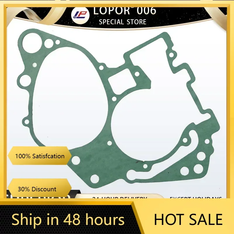 

LOPOR Motorcycle Engine Crankcase Cover Gasket Seal For SUZUKI RM125 2001-2008 RM 125 11481-36F30