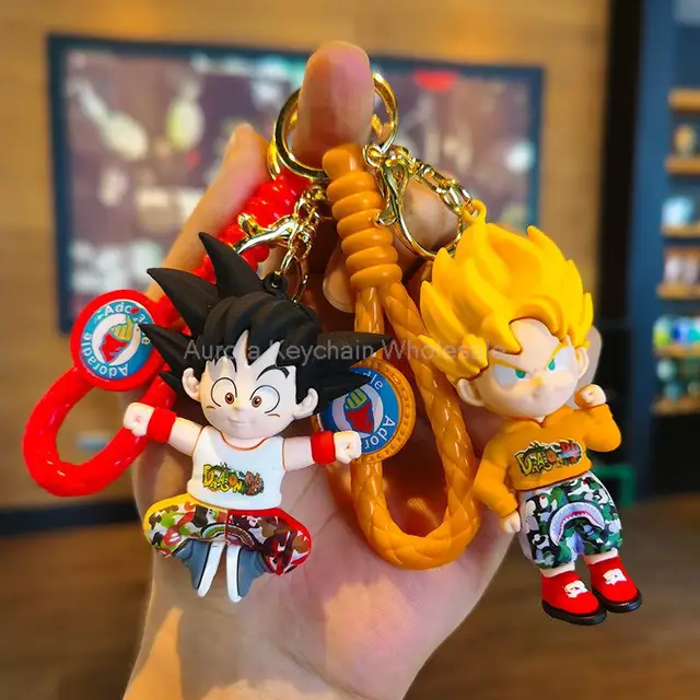 Anime Dragon Ball Keychain Z Super Saiyan Kids Toys Gifts 2