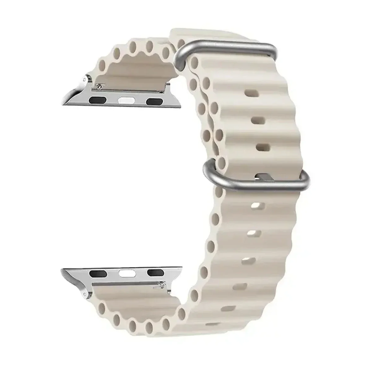 Silicone Ocean Strap for Apple Watch Band silicone watch band