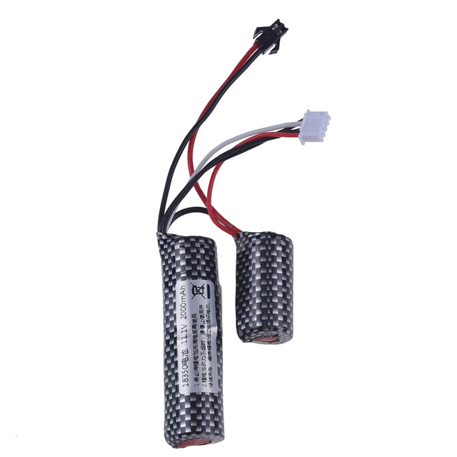 Plug N Play Battery Gens Ace 25C 1200mAh 7.4V Airsoft Battery - 2S1P With Deans Plug For AEG 1200mah Deans Battery - View #13